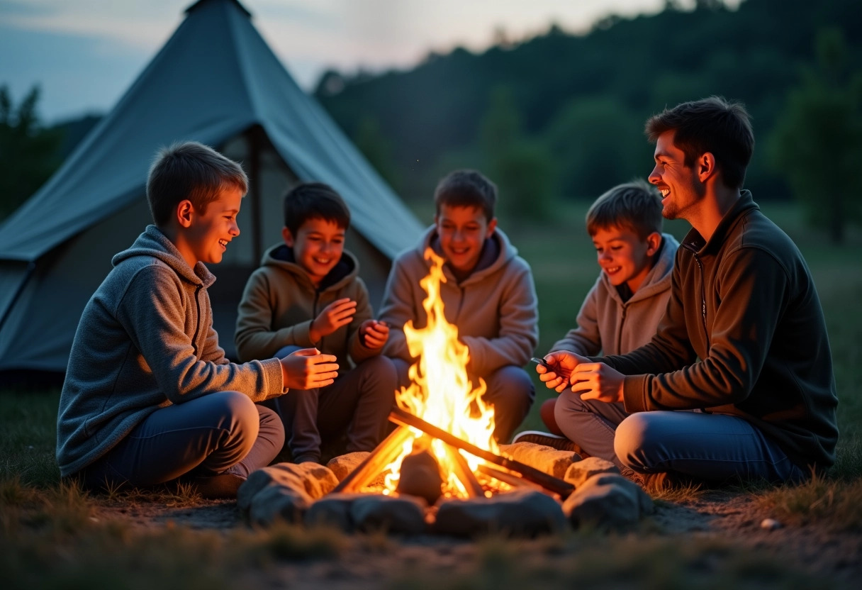 camping famille